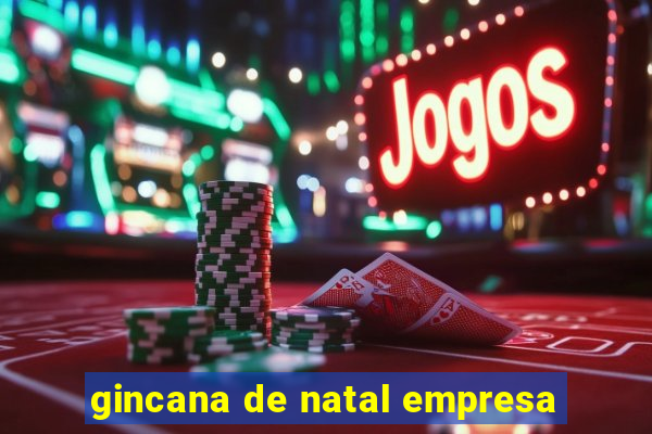 gincana de natal empresa