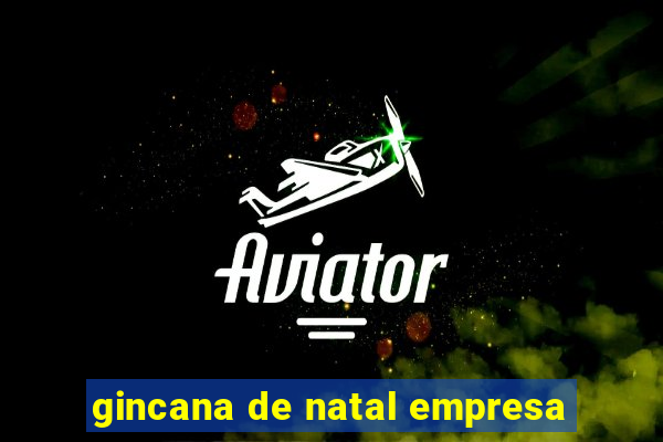 gincana de natal empresa