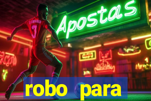 robo para plataforma de jogos