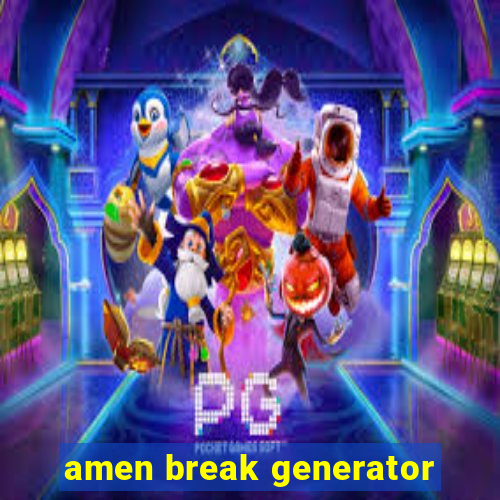 amen break generator