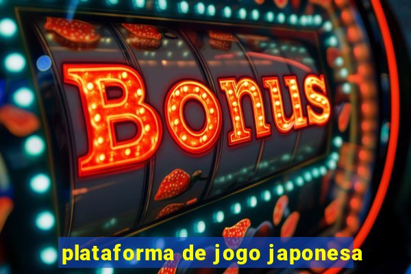 plataforma de jogo japonesa