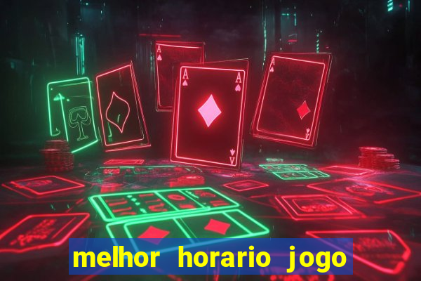 melhor horario jogo fortune rabbit