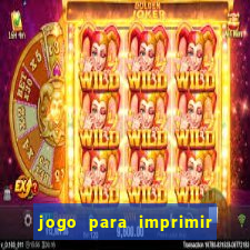 jogo para imprimir e montar