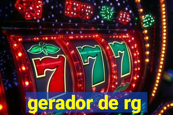 gerador de rg