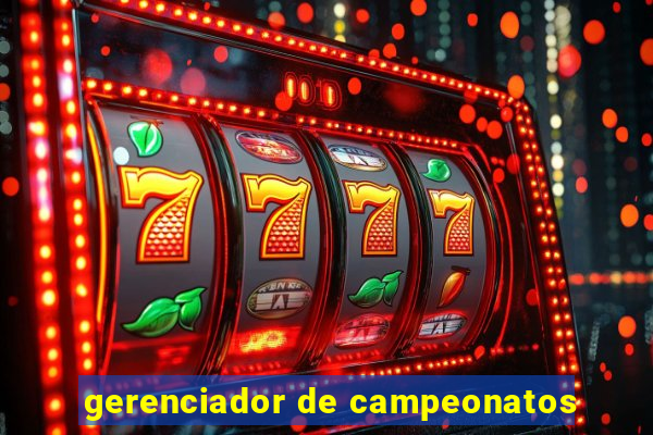 gerenciador de campeonatos