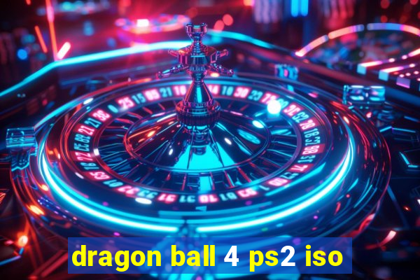 dragon ball 4 ps2 iso