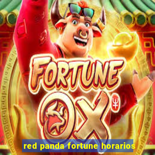 red panda fortune horarios