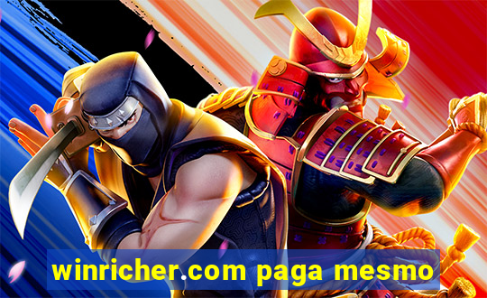 winricher.com paga mesmo