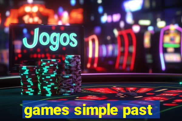 games simple past