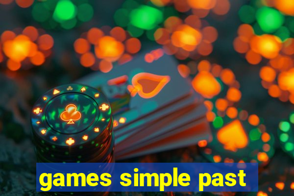 games simple past