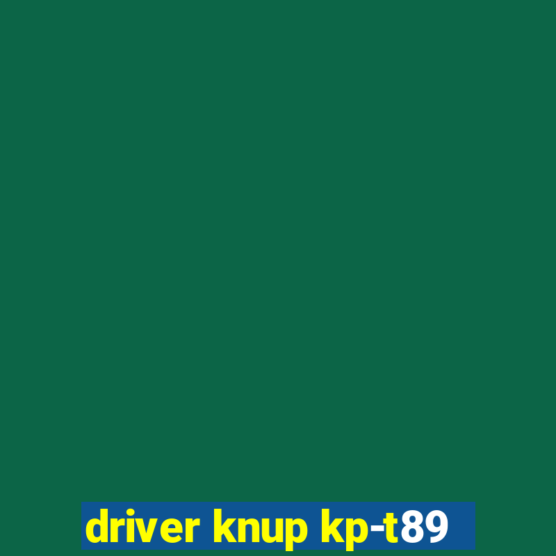 driver knup kp-t89