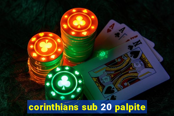 corinthians sub 20 palpite