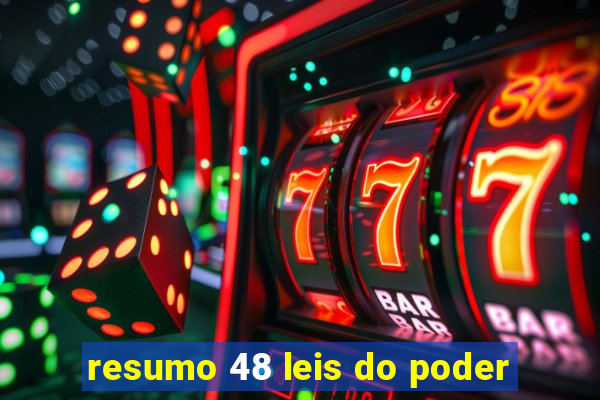 resumo 48 leis do poder