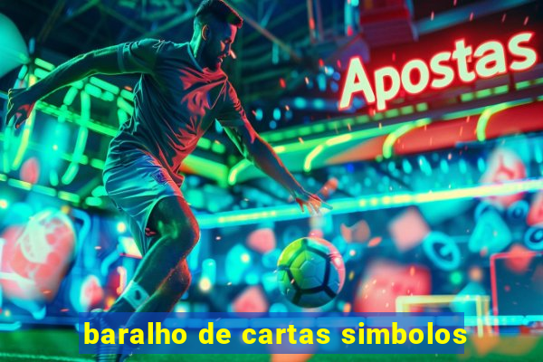 baralho de cartas simbolos