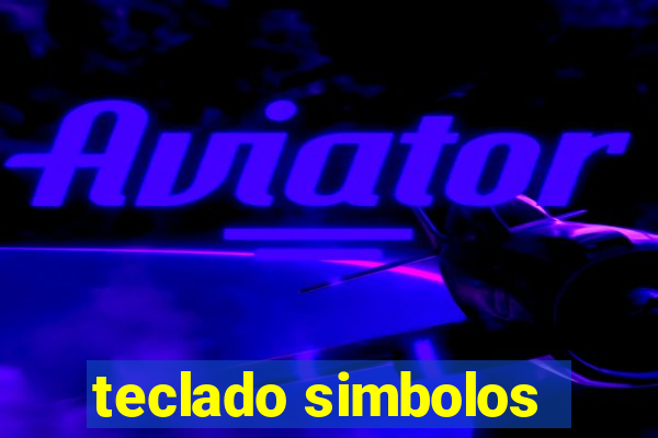 teclado simbolos