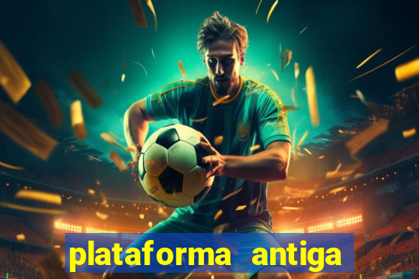 plataforma antiga de jogos