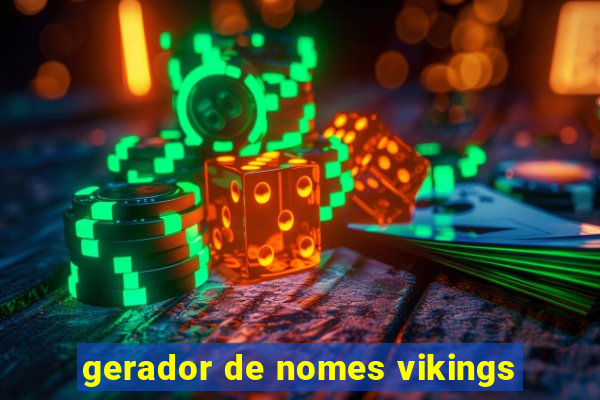 gerador de nomes vikings