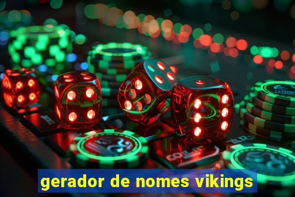 gerador de nomes vikings