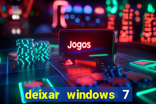 deixar windows 7 mais rapido