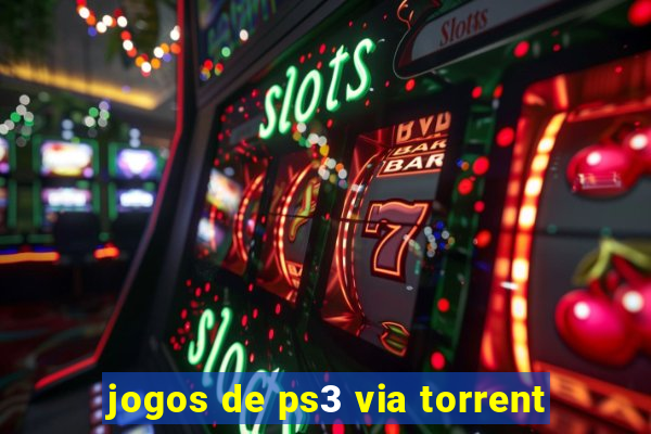 jogos de ps3 via torrent