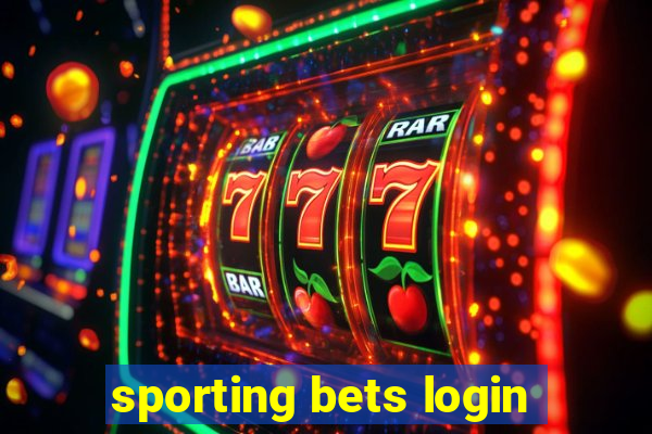 sporting bets login