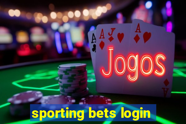 sporting bets login