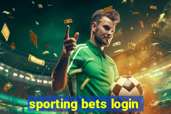 sporting bets login