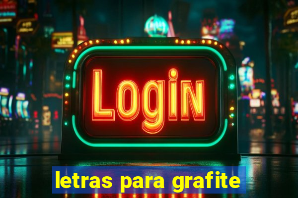 letras para grafite