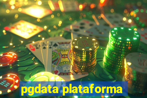 pgdata plataforma