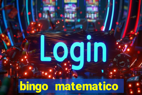 bingo matematico para ensino medio