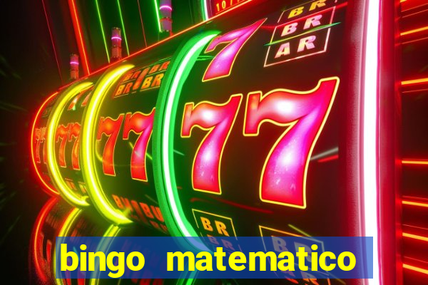 bingo matematico para ensino medio