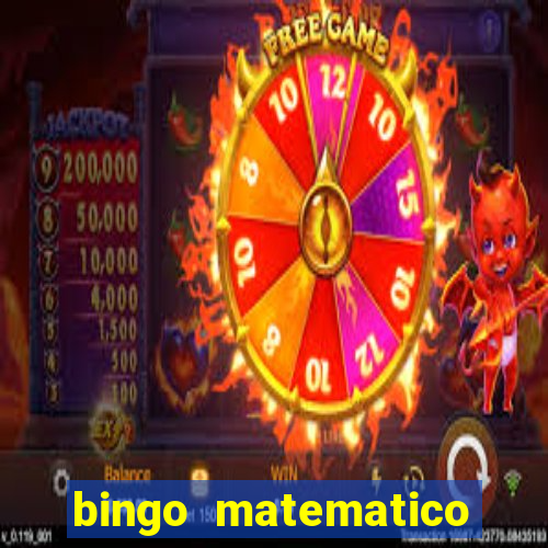 bingo matematico para ensino medio