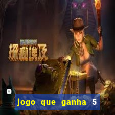 jogo que ganha 5 reais no cadastro