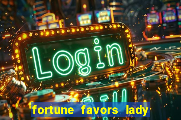 fortune favors lady nikuko legendado pt br