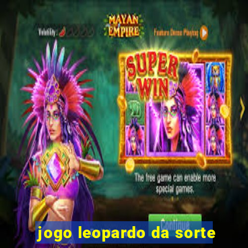 jogo leopardo da sorte