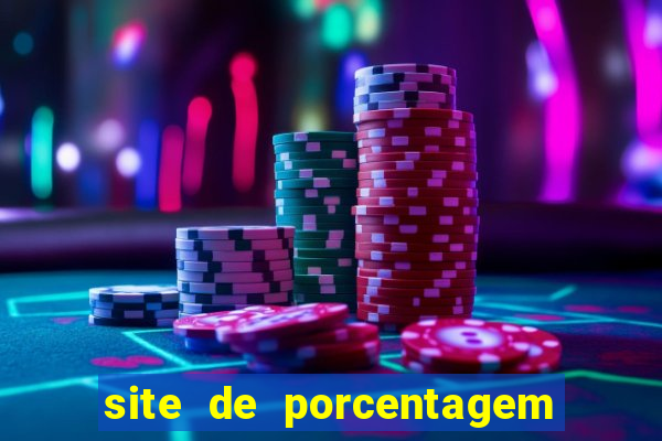 site de porcentagem slots pg