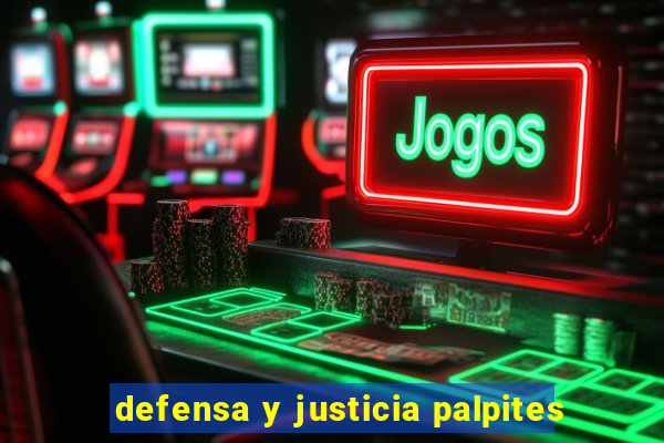 defensa y justicia palpites