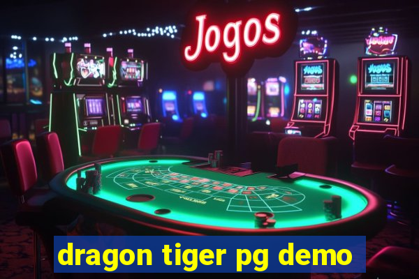 dragon tiger pg demo