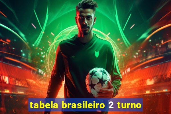 tabela brasileiro 2 turno