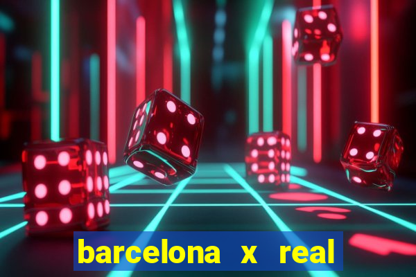 barcelona x real madrid multicanais