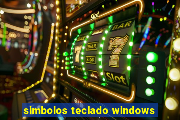 simbolos teclado windows