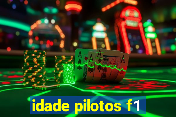 idade pilotos f1