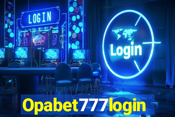 Opabet777login