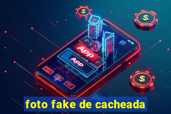 foto fake de cacheada