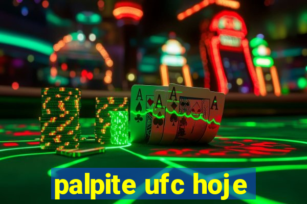 palpite ufc hoje