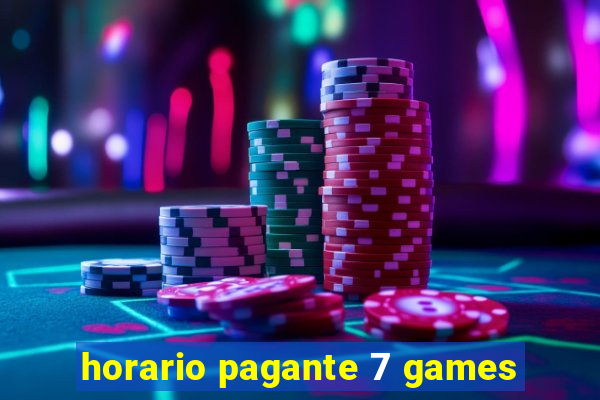 horario pagante 7 games