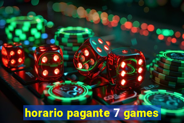 horario pagante 7 games