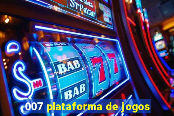 007 plataforma de jogos