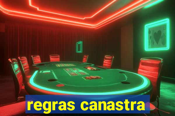 regras canastra