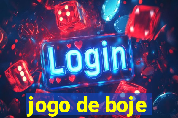 jogo de boje